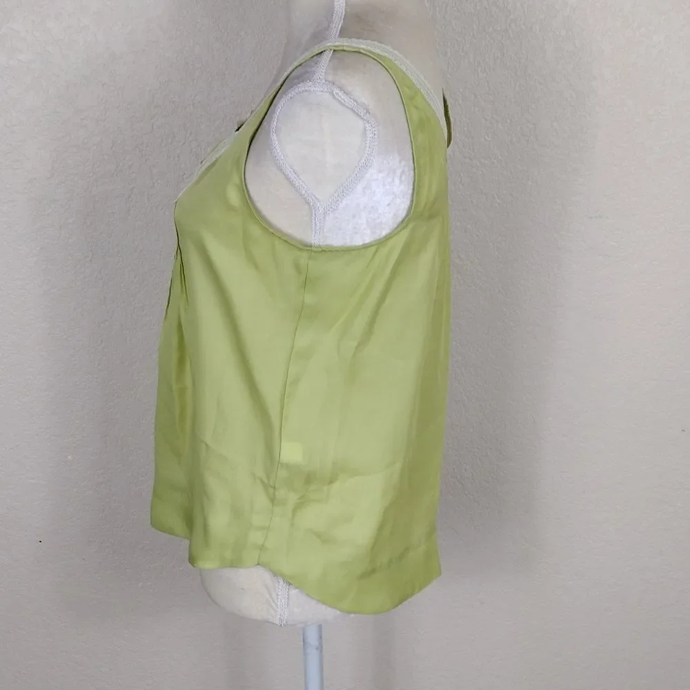 LC Lauren Conrad 🌟 4 For $15 Lime Green Tank Top - Picture 4 of 11